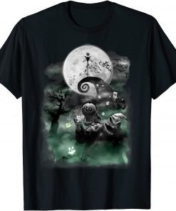 Disney The Nightmare Before Christmas Haunted Scene T-Shirt