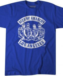 OFFICIAL ACES OF ANARCHY ,LOS ANGELES TEE SHIRT