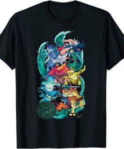 TMNT x Lily Stock Collection Group Shot T-Shirt