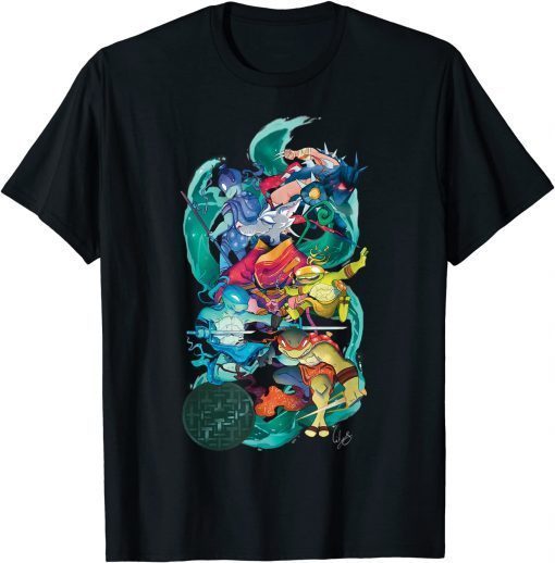 TMNT x Lily Stock Collection Group Shot T-Shirt