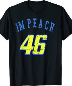 Impeach 46 Joe Biden Republican Conservative Anti Biden Unisex T-Shirt