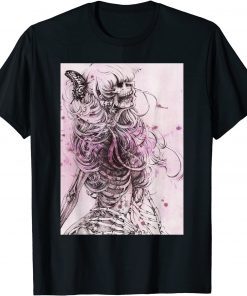 T-Shirt Dark Art Grunge Goth Occult Gothic Aesthetic Girl Horror Classic