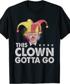 Official Joe Biden Funny American Clown Halloween Costume T-Shirt