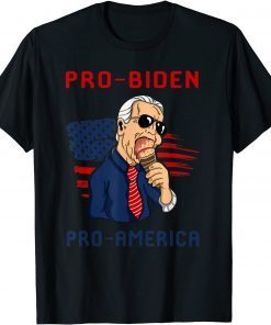 Funny Pro Biden Pro America Patriotic Presidential T-Shirt