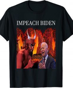 Official Impeach Biden Satan T-Shirt