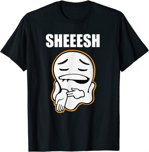 Sheeesh Halloween Ghost T-Shirt