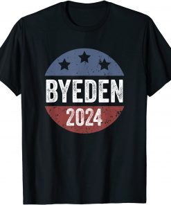 Bye Den 2024 ByeDen Button Funny Anti Joe Biden - Vote Trump T-Shirt