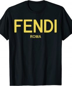 Fendi Roma Fashions Unisex Tee Shirt