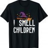 I Smell Children Funny Halloween Teacher Gift T-Shirt