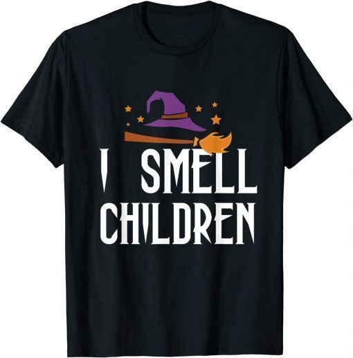 I Smell Children Funny Halloween Teacher Gift T-Shirt