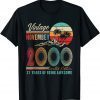 Classic 21 Years Old 21st Birthday Decoration November 2000 T-Shirt