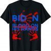 Biden Blood On His Hands, Bring Trump Back, Biden Handprint 2021 T-Shirt