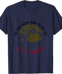 Bells Canyon Camping Gift Tee Shirt