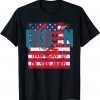 Vintage Joe Biden Their Blood Is On Your Hands USA Flag Classic T-Shirt