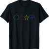 Squid Card Color Game Costume Squid Game Fan Gifts 2021 T-Shirt