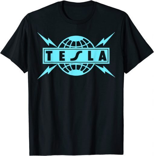 Classic Tesla Band Logo T-Shirt