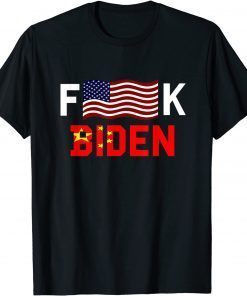 Anti Joe Biden F American Falg K Biden T-Shirt