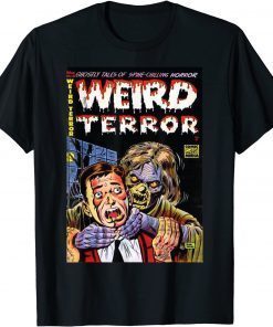 Halloween Horror Vintage Zombie Comic Book Retro Scary Funny T-Shirt