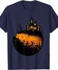 Disney Mickey And Friends Halloween Group Shot T-Shirt