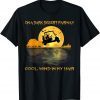 On A Dark Desert Fairway Golf Witch Cool Wind In My Hair T-Shirt
