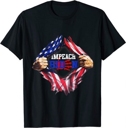 Impeach Joe Biden 46 Political T-Shirt