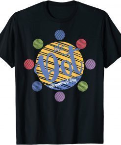 Classic International Dot Day 2021 September 15th rainbow polka dot T-Shirt