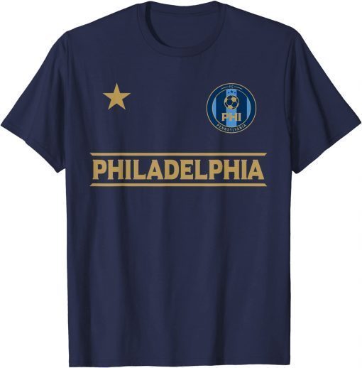 T-Shirt Philadelphia Soccer Jersey Original Fan Design 2021