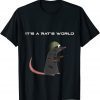 T-Shirt It's A Rat's World - Funny Escape From Tarkov Shirt