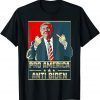 Trump 2024 Memes USA Flag Pro America Anti Biden FJB Gift T-Shirt