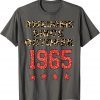 Awesoem since october 1965 Leopard Birthday october 1965 T-Shirt