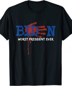 Funny Worst President Ever, Impeach Biden, Biden Sucks, Can't Hide T-Shirt