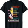 Classic Ruth Bader Ginsburg My Body My Choice Protest March Feminist T-Shirt