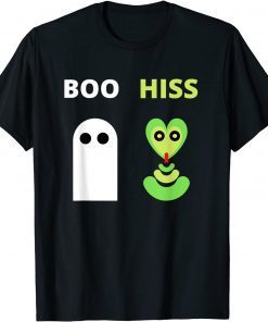 T-Shirt Halloween BOO HISS Funny