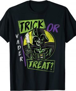 Star Wars Halloween Darth Vader Trick or Treat T-Shirt