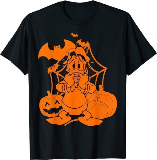 Disney Mickey & Friends Halloween Donald Duck Pumpkins T-Shirt