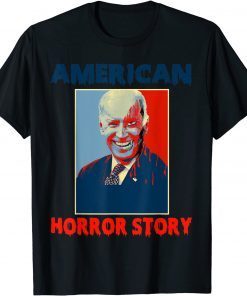 Biden Horror American Zombie Story Vintage Halloween T-Shirt