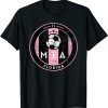 Classic Miami Soccer Jersey Original Design Round Badge (DISTRESSED) T-Shirt