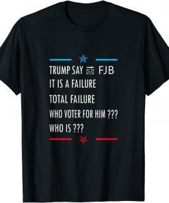 Official TRUMP Pro America USA US Flag FJB T-Shirt