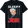 The sleepy parody of the President of Joe Biden campaign Unisex T-Shirt