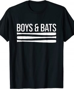 Classic Boys and Bats Baseball Bat Reviews T-Shirt