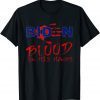 joe biden hand spring blood on his hands -bring trump back Unisex T-Shirt