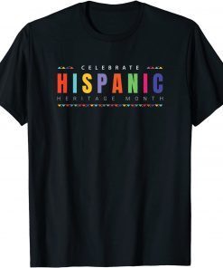 Celebrate Hispanic Heritage Month Party T-Shirt