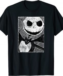 2021 Disney Jack Skellington Halloween Sketch Gift T-Shirt