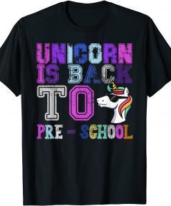 Uniconr Is Back To Fre School Funny, And Happy Hallooween Unsiex T-Shirt