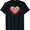 Funny I Love Beer Bottle Cap Heart T-Shirt