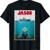 Classic Jaw JASON Shark Boat Horror Halloween Costume T-Shirt