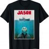 Classic Jaw JASON Shark Boat Horror Halloween Costume T-Shirt