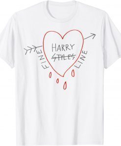 A Heart Red Arrow Fine Simple Style T-Shirt