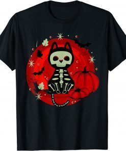 Halooween cat Murderous Halloween Costume Funny T-Shirt