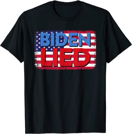 Mens Biden Lied People Died Anti Biden Impeach Joe Biden Unisex T-Shirt